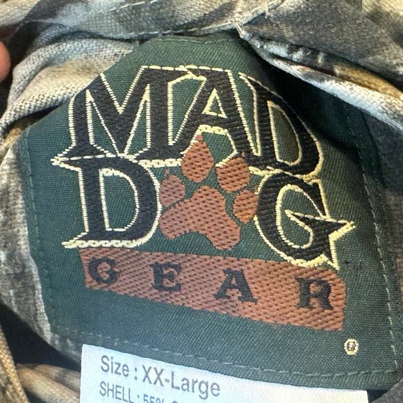 Mad Dog Hunting Vest Mens XXLarge Reversible Camo / Orange Real Tree Hardwoods - Picture 8 of 9